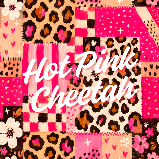 Hot Pink cheetah