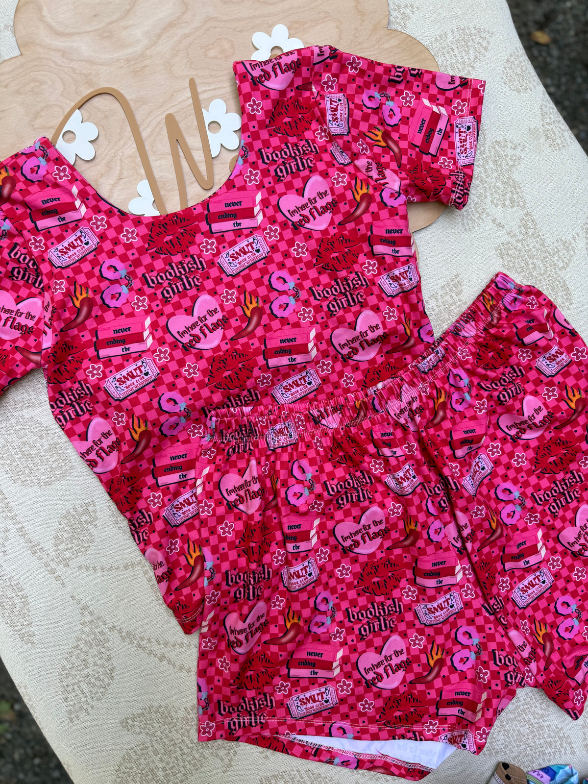 Adult M Brielle Top & Breezy Shorts