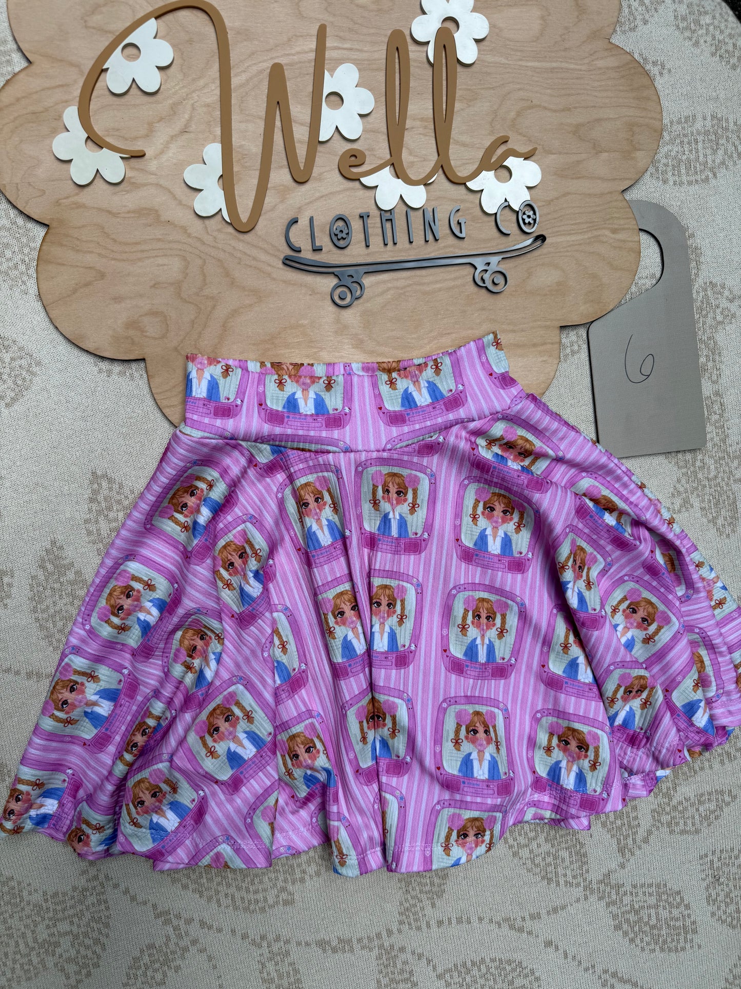 6Y Skort